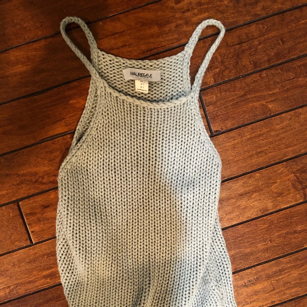 Maurie & Eve minimalist chic sweater tank (small)